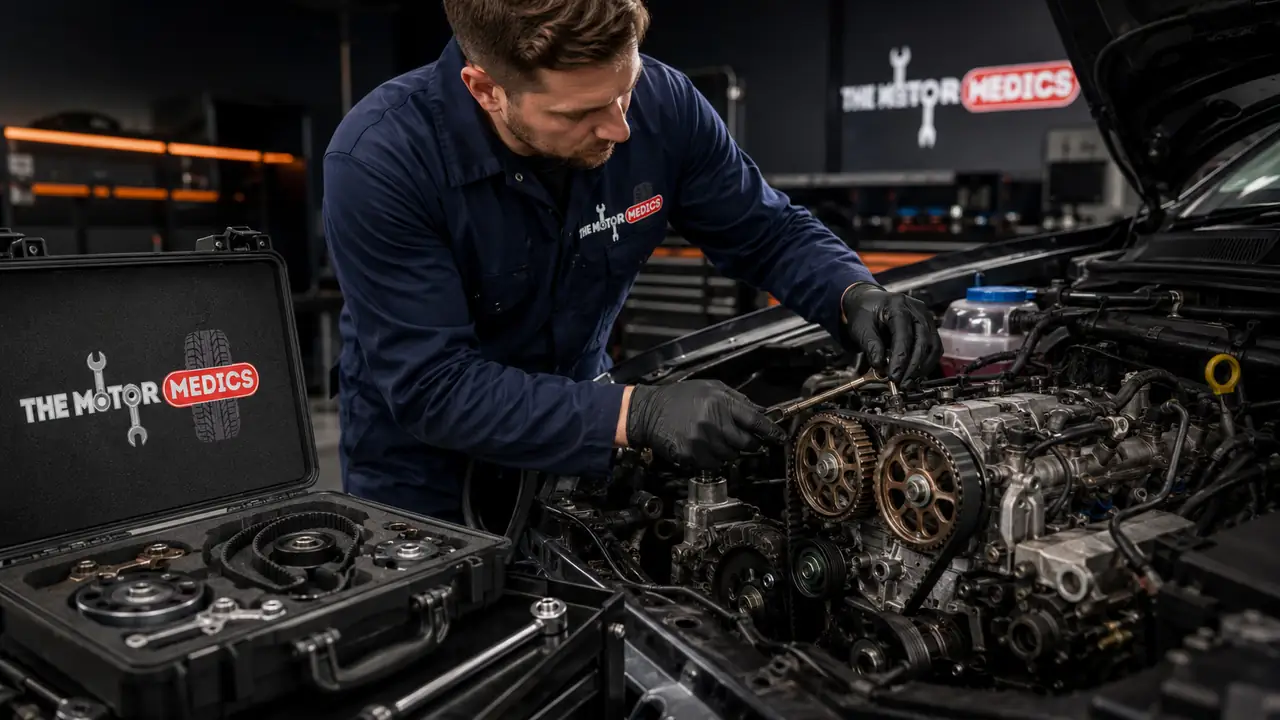 Engine repair and timing belt work